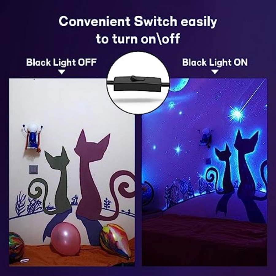 150W LED Black Light 2 Pack, B - Led Flood Light のレビューと価格