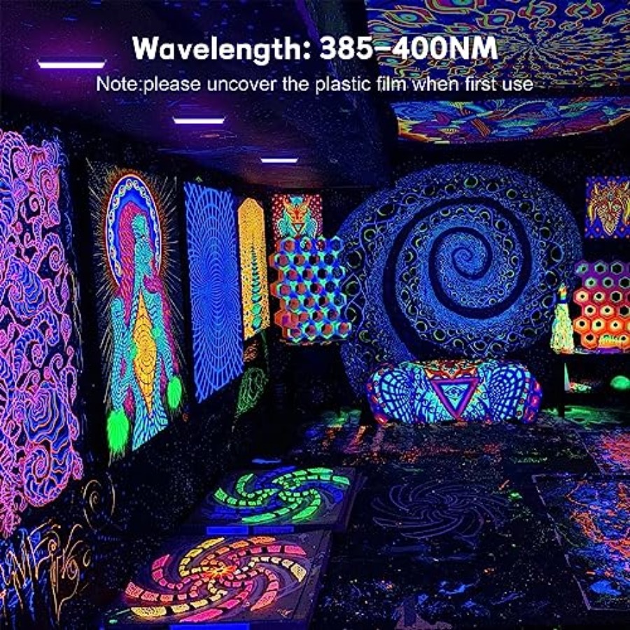150W LED Black Light 2 Pack, B - Led Flood Light のレビューと価格