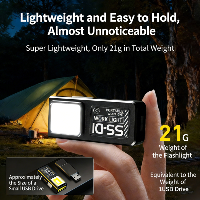 Mini COB LED Flashlight Rechar - Led Flood Light のレビューと価格