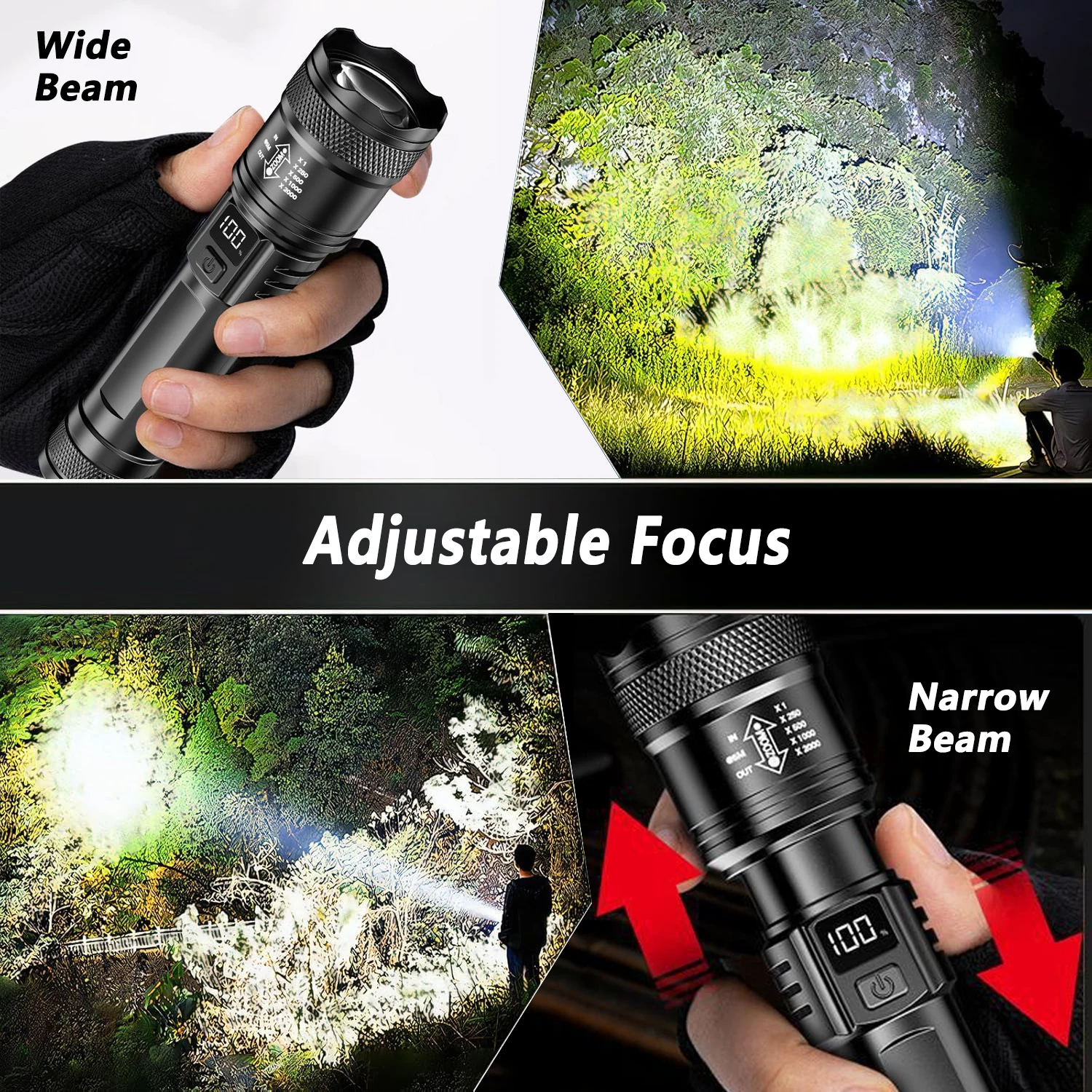 Ultra Bright LED Flashlight 20 - Outdoor Lighting Globes のレビューと価格