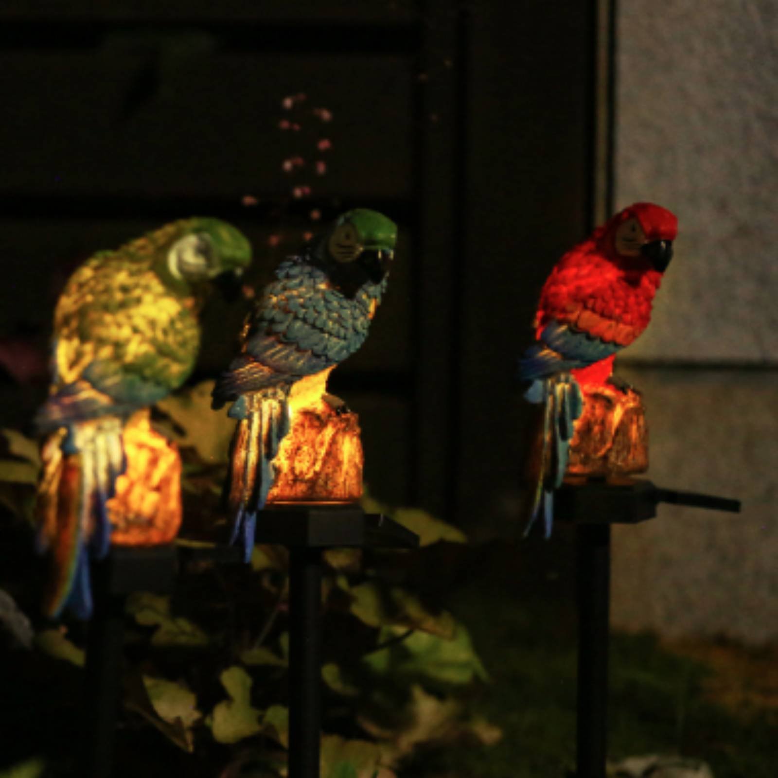 Resin Parrot Lawn Lamp Waterpr - Outdoor Lighting Ground のレビューと価格