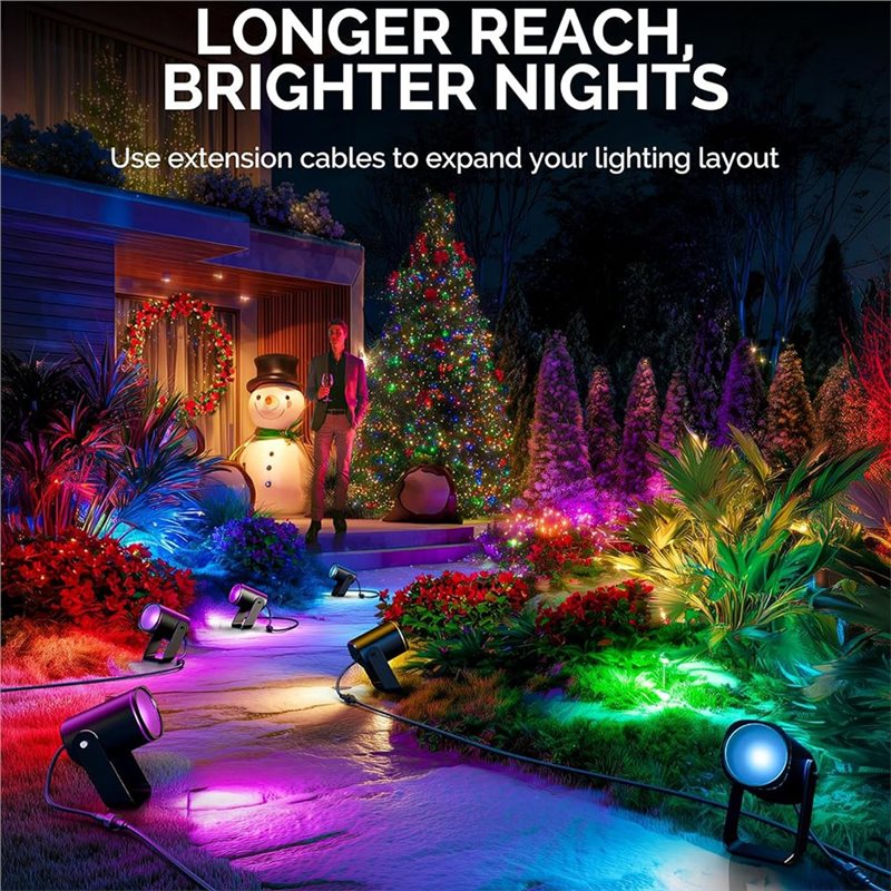 【RECOMENDAR】10FT Extension Cab - Outdoor Lighting Govee のレビューと価格