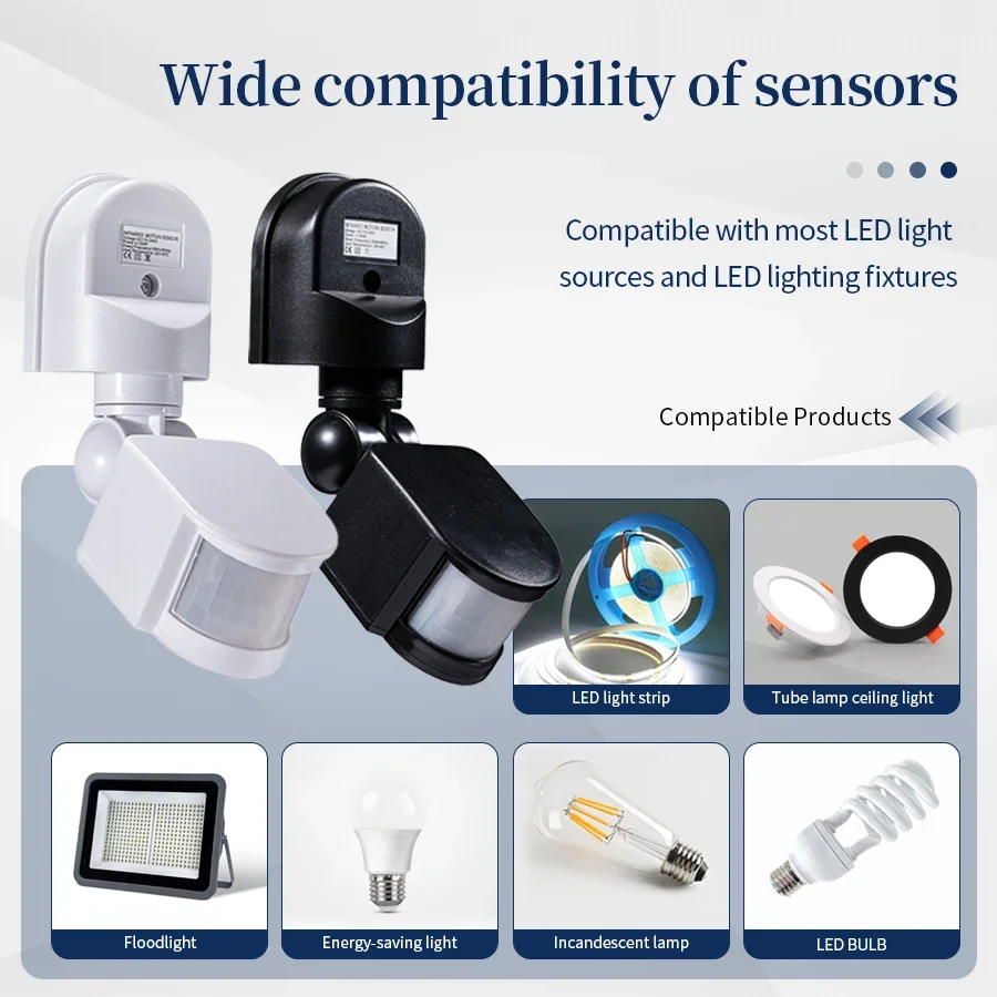 PIR Motion Sensor 220V 110V 12 - Outdoor Lighting Led Fixtures のレビューと価格