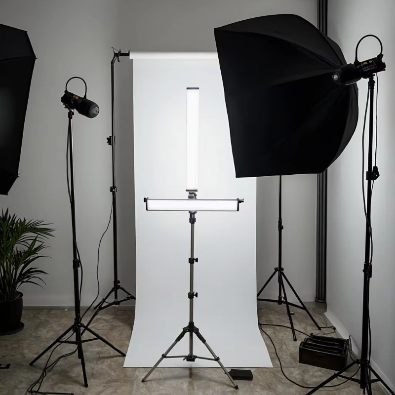 80W LED Portable Handheld Wand - Outdoor Lighting Kit Photography のレビューと価格