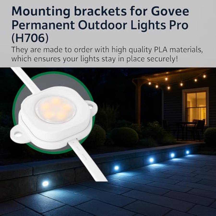 Mounting Clips for Govee Perma - Outdoor Lighting Govee のレビューと価格