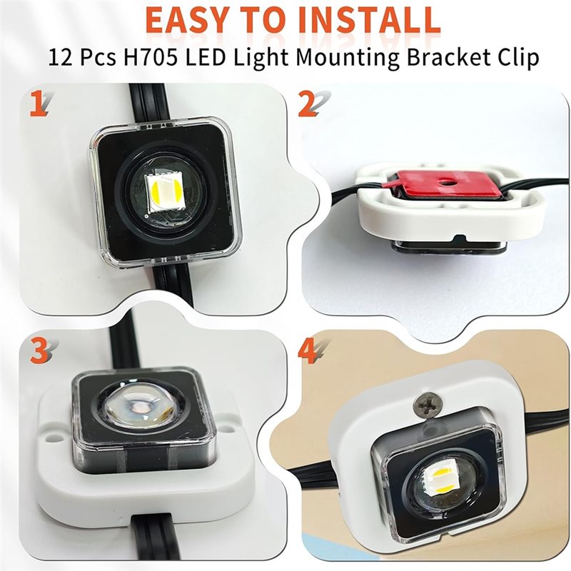 M11K-Mounting Bracket Set(50Pc - Outdoor Lighting Govee のレビューと価格