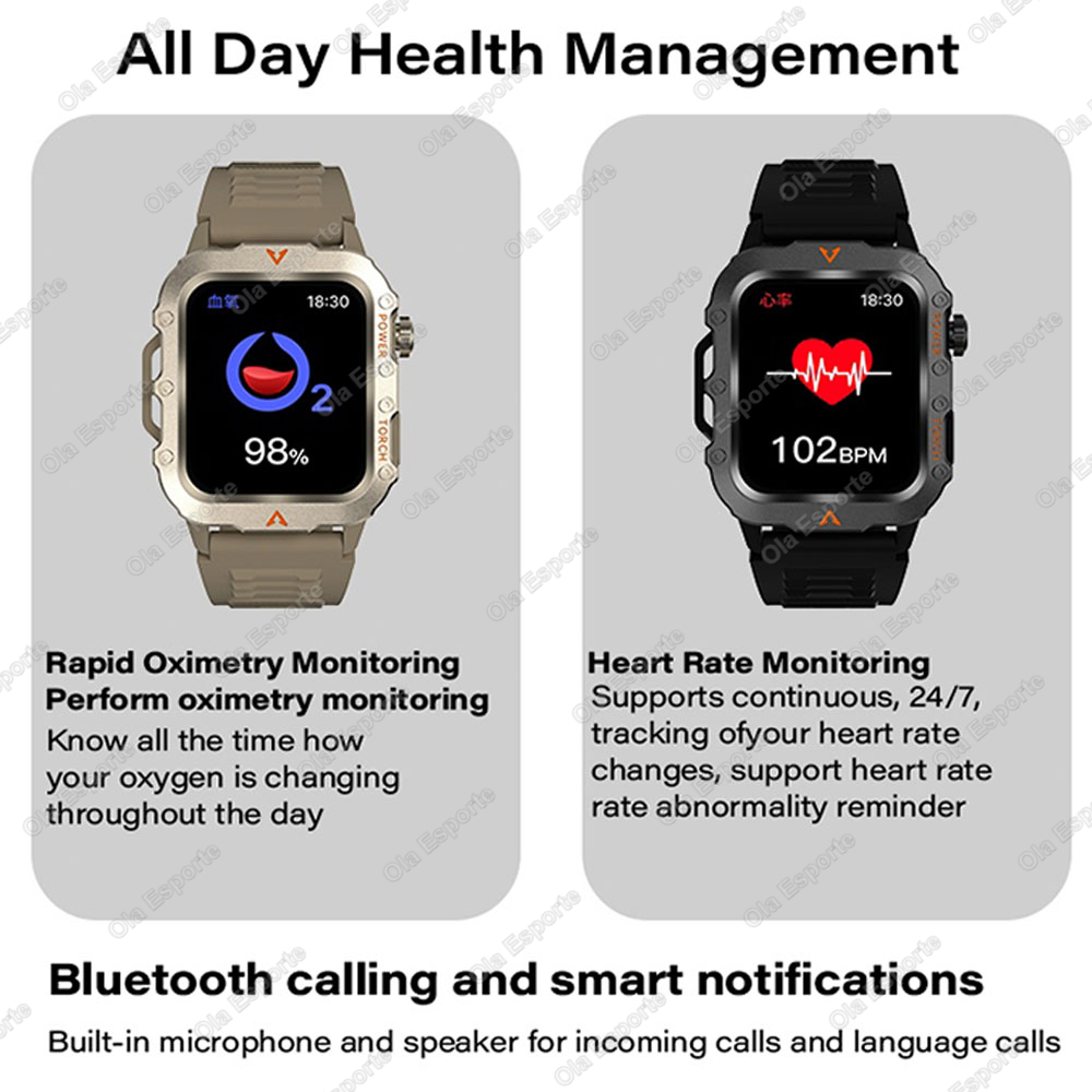 New Military GPS Smart Watch M - Outdoor Lighting Smart Controller のレビューと価格