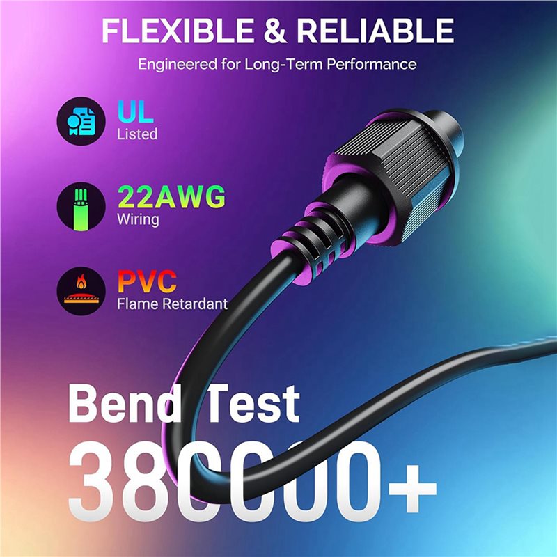 3Pcs 10FT Extension Cable For  - Outdoor Lighting Govee のレビューと価格
