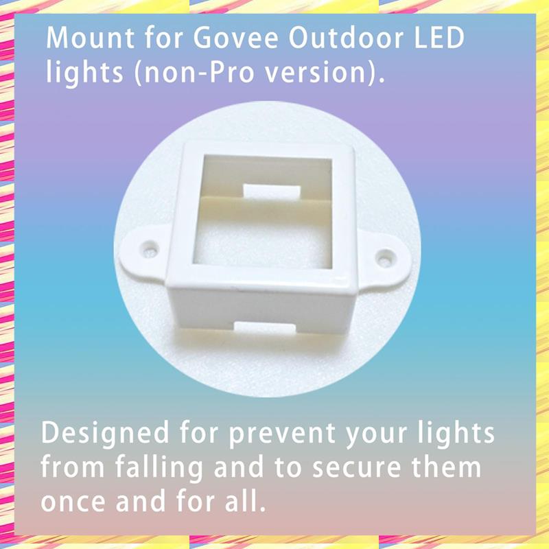 ABJJ 40 Pcs Mount For Govee Ou - Outdoor Lighting Govee のレビューと価格