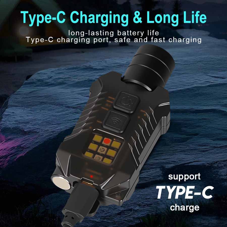 Rechargeable Powerful EDC Flas - Led Flood Light のレビューと価格