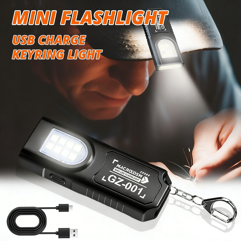 LED Keychain Flashlight Type C - Led Flood Light のレビューと価格