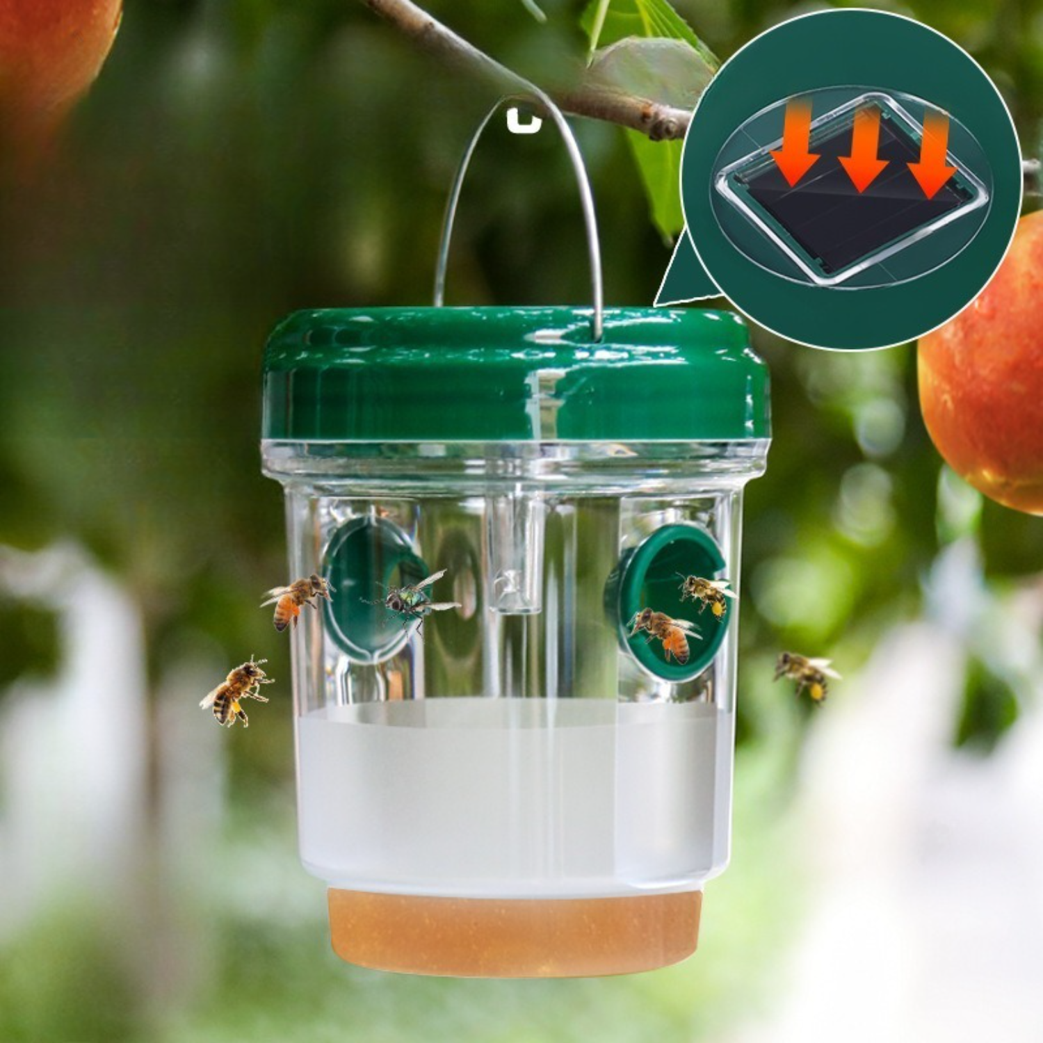 1-6PCS Solar Wasp Trap Waterpr - Outdoor Lighting Led Fixtures のレビューと価格