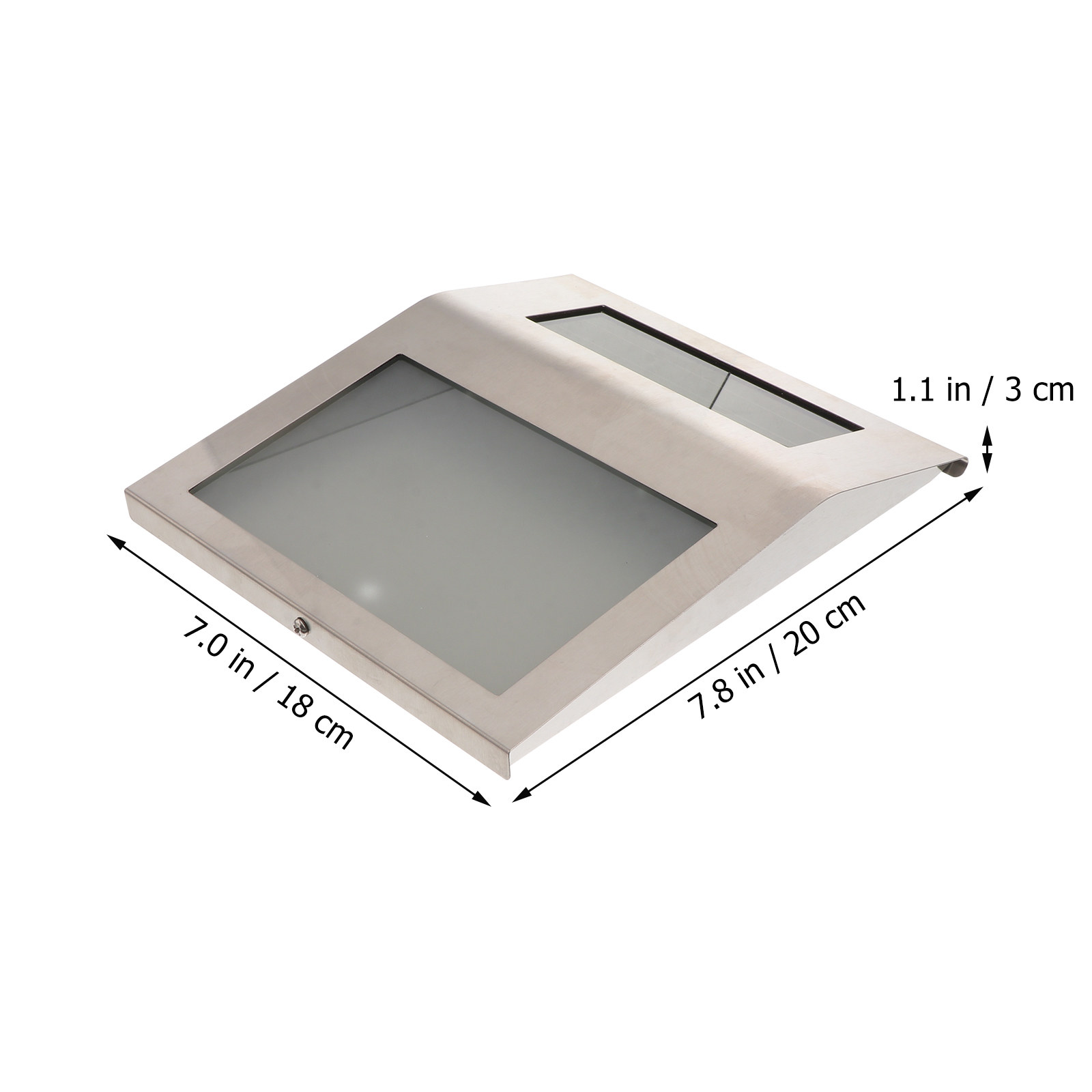 Solar Lighted Address Sign Sta - Outdoor Lighting Wall Mount のレビューと価格