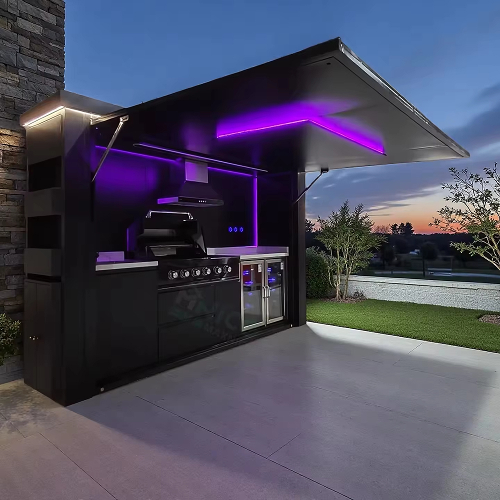 Aluminum Outdoor Kitchen Suite - Outdoor Lighting Restaurant のレビューと価格